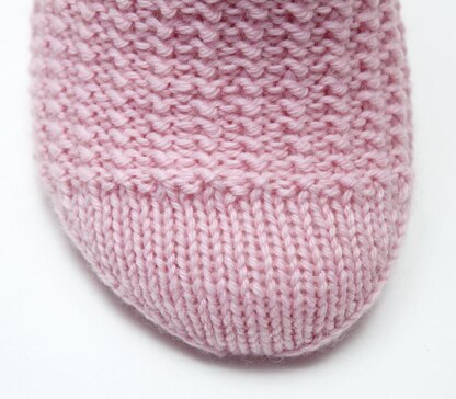 Pink Bubblegum Socks - Cuff Down (DK)