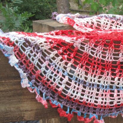 Cyclone Popsicle Shawl