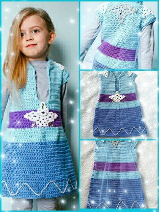 Ice Queen Elsa New Dress