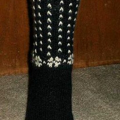 Snowy Winters Eve Socks