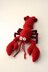 Red Lobster Crochet Pattern, Lobster Amigurumi Pattern