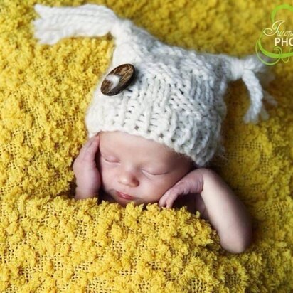 Newborn Square Hat