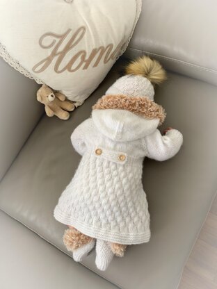 'Sage' Cosy Coat set