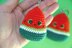 Watermelon Key Chains Set