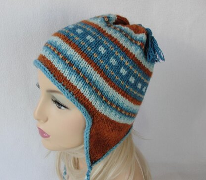 Upper Shad Earflap Beanie