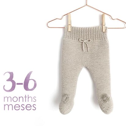 Size 3-6 months - NUR Knitted Leggings