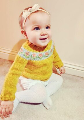 Children's Vintage Chic Sweater in worsted