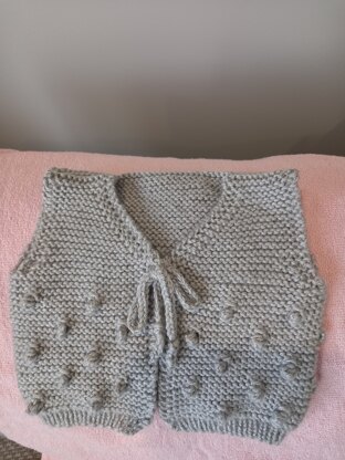 Wee bobble vest