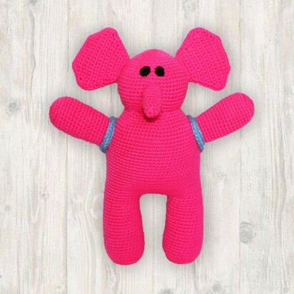 Elly Elephant Crochet Pattern