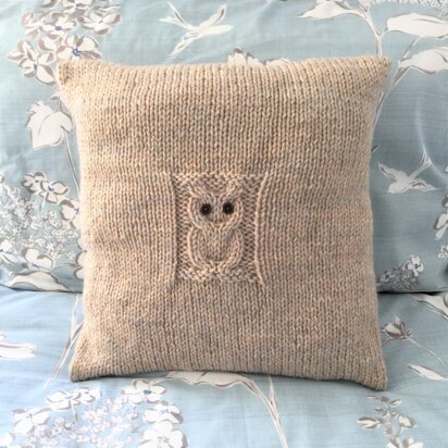 Solitary Owl Cushion Cover