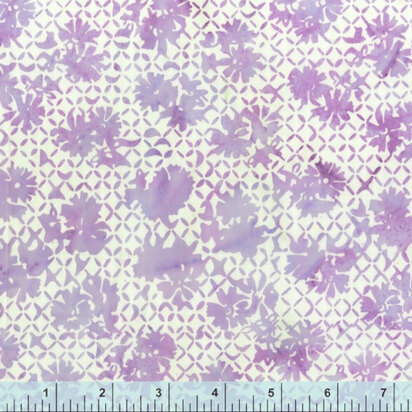 Anthology Fabrics Winter Lavender - Floral Fence