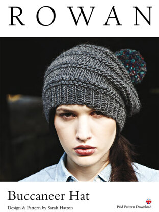 Buccaneer Hat in Rowan Cocoon - D170 - Downloadable PDF