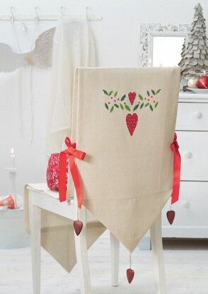 Enchanting Christmas - Chair Cover in Anchor - Downloadable PDF