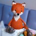 Fox or Wolf Toy - Knitting Pattern