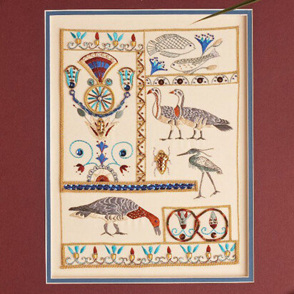 Rajmahal Egyptian Frieze Printed Embroidery Kit