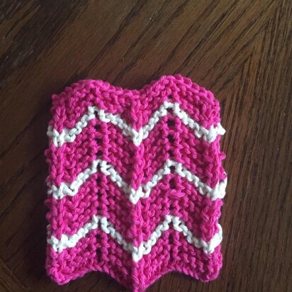 Pretty n' Pink Chevron Coaster