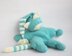 Waldorf knitted Cat doll for small babies