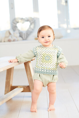 Crochet Tops & Blankets in Stylecraft Bambino DK and Bambino Prints DK - 10065 - PDF