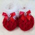 Holly swing coat with fur trim baby knitting pattern