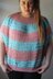 Knitted Pink and Blue Top