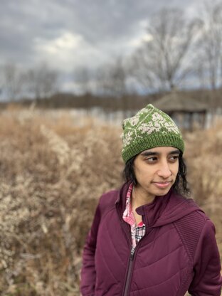 Acorn and Oak Hat (Knit)