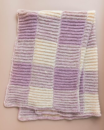 The Homemaker Gingham Crochet Throw