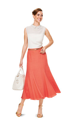 Burda Style Skirts Sewing Pattern B6903 - Paper Pattern, Size 8-24 (34-50)