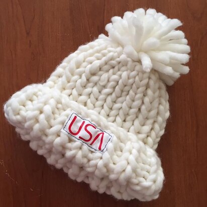 Gold Medal Knit Hat