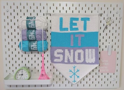 Let it Snow Banner