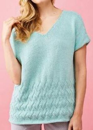 Chevron Border Tee