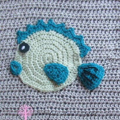 Puffer Fish Applique