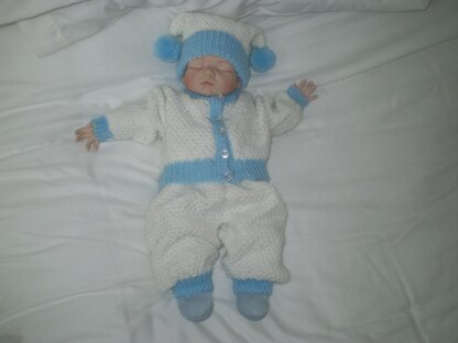 Reborn / 0-3 Months Baby Pram Set