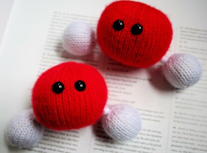 Amigurumi Water Molecules