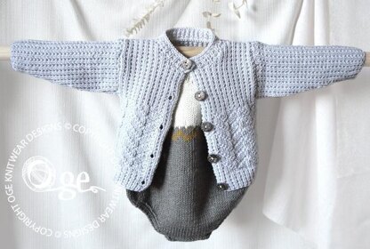 Corliss Cardigan and Romper - P163+ P162