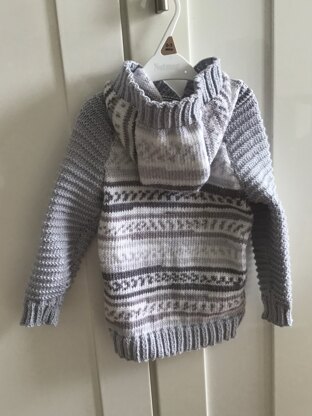 Little boys cozy cardi