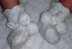 Baby ’Pom Pom’ Bonnet and Booties - 3 sizes