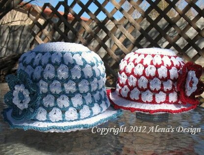 3-in-1 Summer Hat, Beanie Hat & Flower Clip