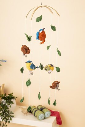 Bird Hanging Baby Mobile