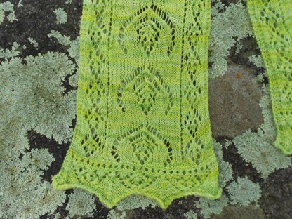 Shetland's Fairy Fern Scarf