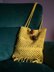 Boho Mesh and Fringe Tote Bag