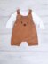 Baby Bear Chunky Shortie Dungarees 0-2 yrs