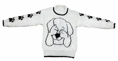 Cute Shy Puppy Dog Jumper