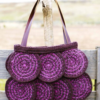 Simona Circle Bag in Imperial Yarn Native Twist - PC07 - Downloadable PDF