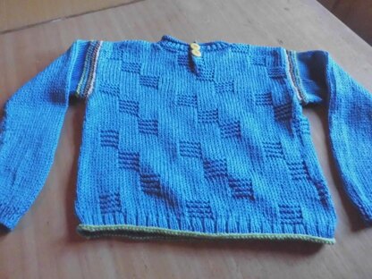 DANIELA, cotton jumper for the bairns