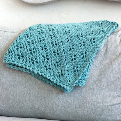 The Ava Throw - A Tunisian Crochet Blanket Pattern - I Can Crochet That