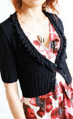 Noosa Cropped Cardigan in Ella Rae Classic Sport - ER03-06 - Downloadable PDF