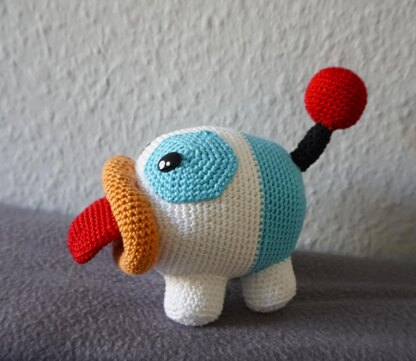 Crochet pattern dog Poochy