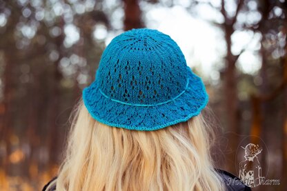 Knitted cotton Summer hat "Dagny"