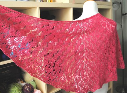 Sweetheart Lace Shawl