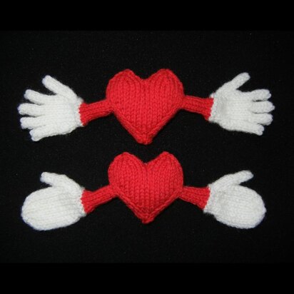 I Love You THIS Much - Valentine Heart - knitting pattern